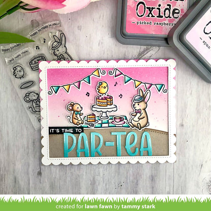 Lawn Fawn - Tea-rrific Day Add-on - Clear Stamp 3x4