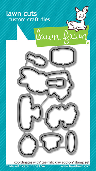 Lawn Fawn - Tea-rrific Day Add-on - Stanzen