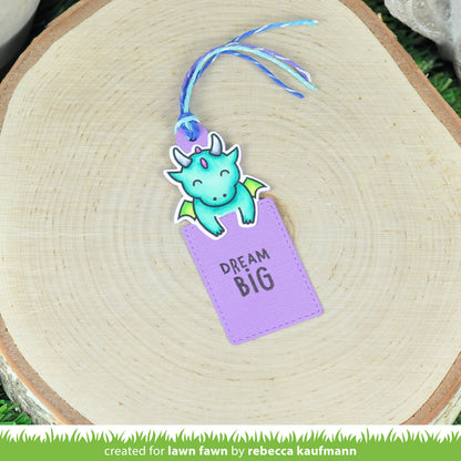 Lawn Fawn - Dream Big - Clear Stamp 4x6