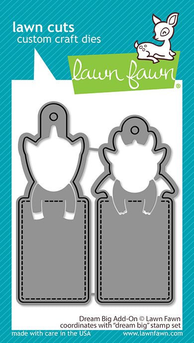 Lawn Fawn - Dream Big Add-On - Stanzen
