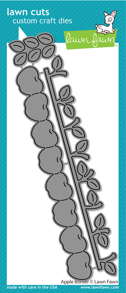 Lawn Fawn - Apple Border - Stand alone Stanzen
