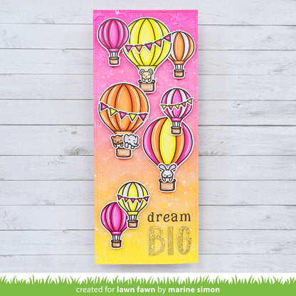 Lawn Fawn - Fly High - Clear Stamp 4x6