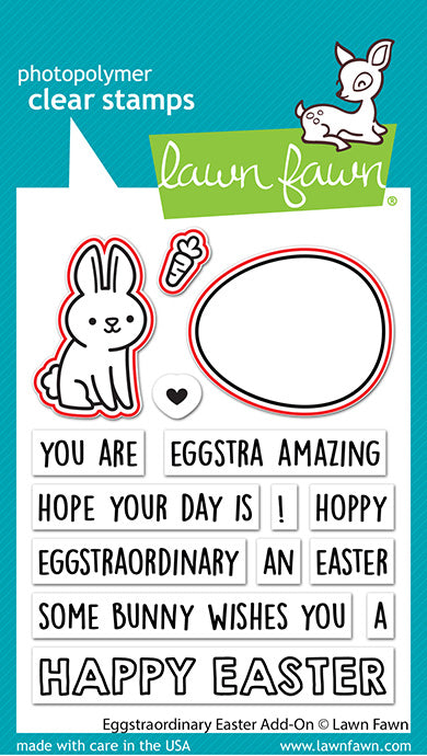 Lawn Fawn - Eggstraordinary Easter Add-on - Stanzen