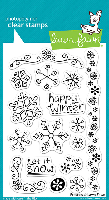 Lawn Fawn - Frosties - Clear Stamps 4x6
