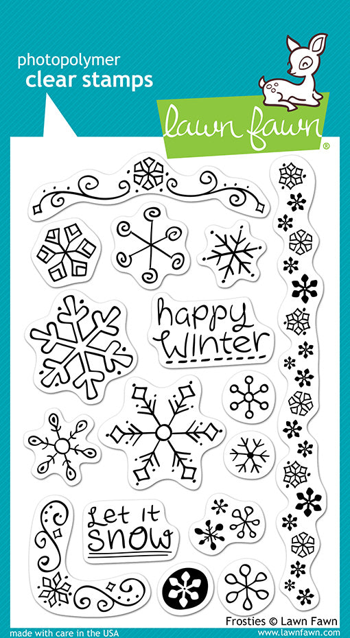 Lawn Fawn - Frosties - Clear Stamps 4x6