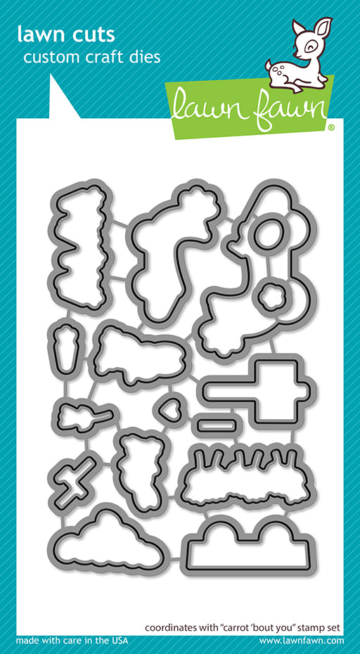 Lawn Fawn Carrot 'bout you Stanzen