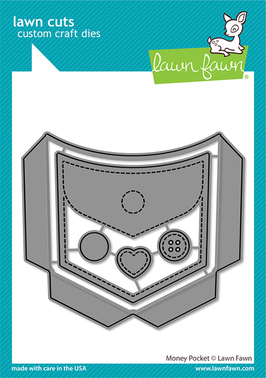 Lawn Fawn Money pocket Stand Alone Stanzen