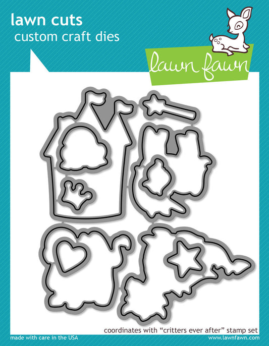 craft dies lawn fawn citters ever after für scrapbook & cardmaking