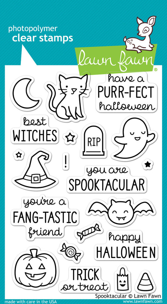 lawn fawn clear stamps spooktacular