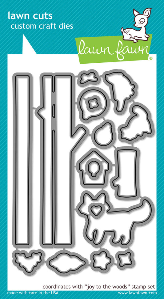 lawn fawn lawn cuts die joy to the woods