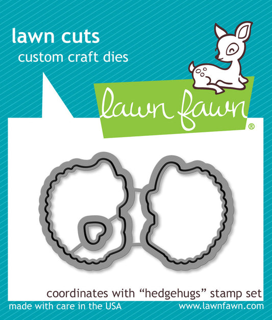 lawn fawn lawn cuts die hedgehugs