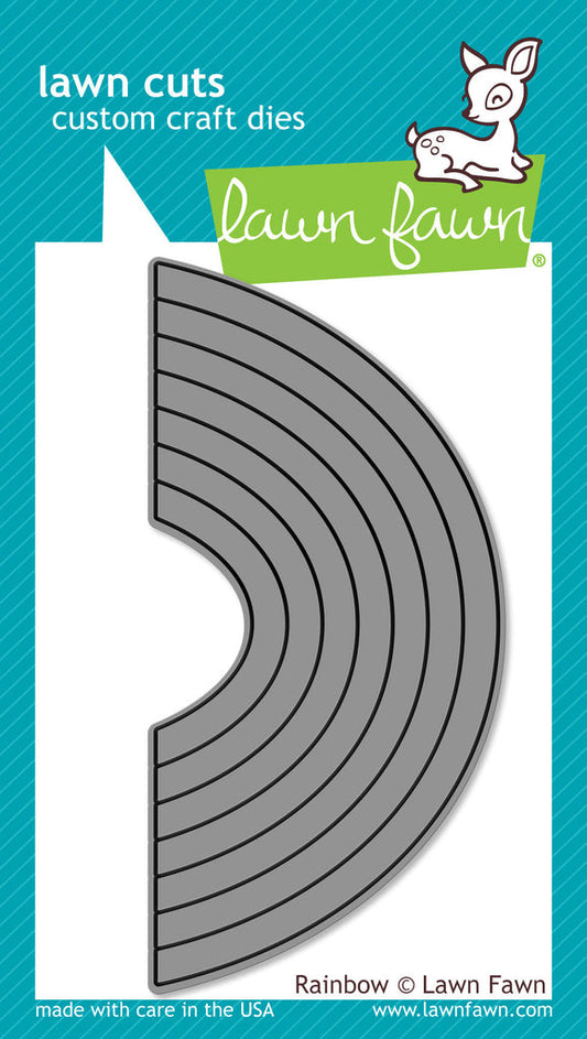 Lawn Fawn - Rainbow - Stand Alone Stanze