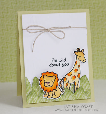 lawn fawn lawn cuts critters of the savanna beispiel