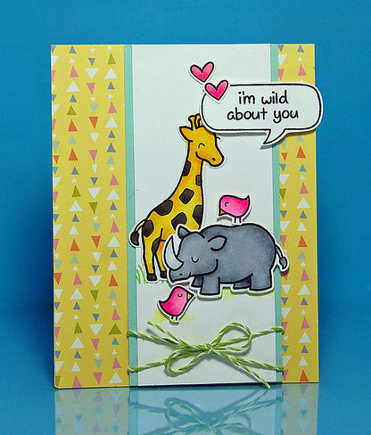 lawn fawn lawn cuts critters of the savanna beispiel