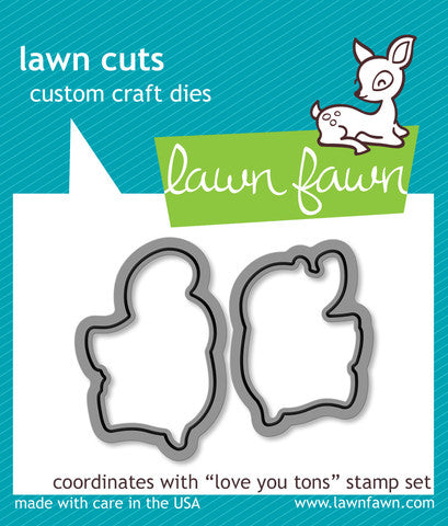 craft dies lawn fawn love you tons für scrapbook & cardmaking