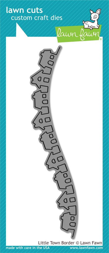 Lawn Fawn - Little Town Border - Cuts