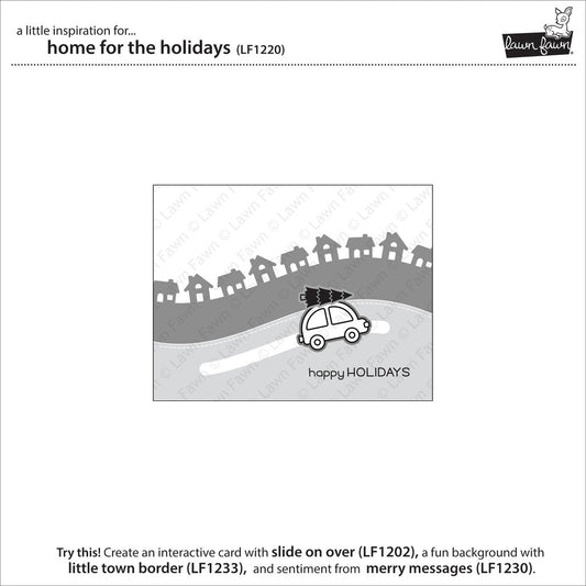 Lawn Fawn - Little Town Border - Cuts