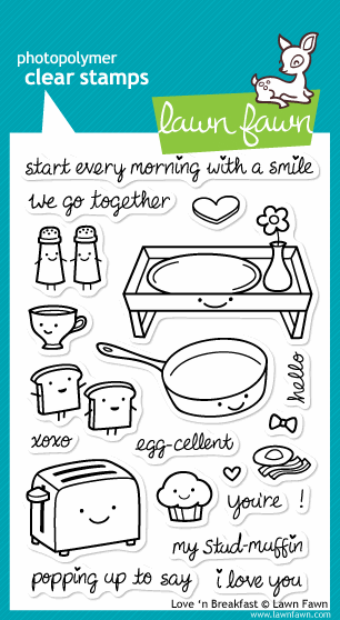 Love n Breakfast by Lawn Fawn