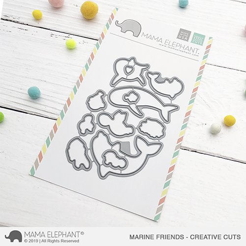 Mama Elephant Marine Friends Stanzen