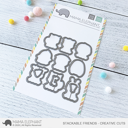 Mama Elephant Stackable Friends Stanzen