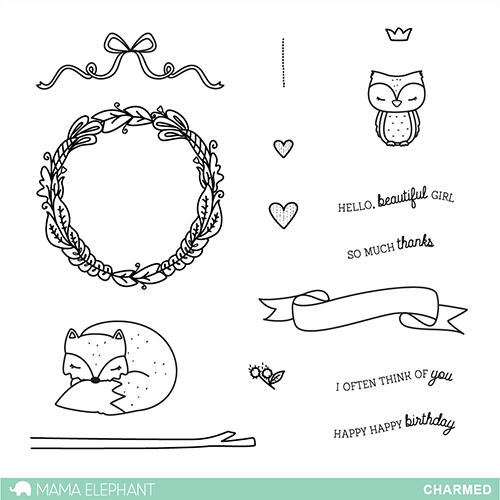 Mama Elephant - Stempelset 4x6" - Charmed