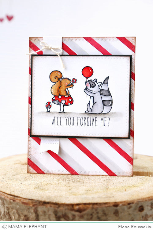 Mama Elephant - Stempelset 4x6" - Woodland Gifts