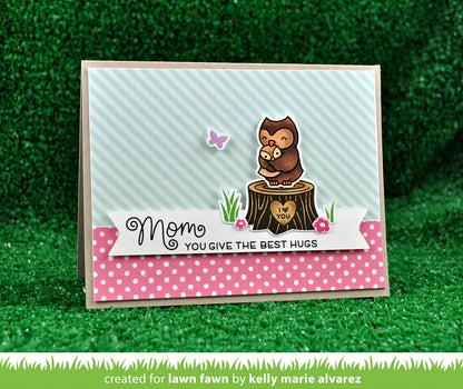 Lawn Fawn - Stempelset 4x6" - Mom + Me