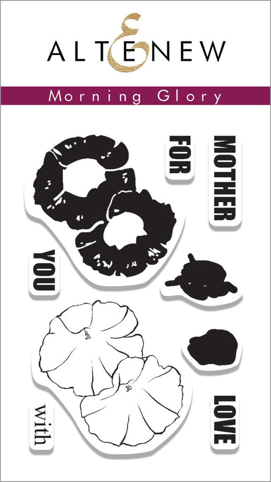 Altenew - Morning Glory - Clear Stamps 2x3