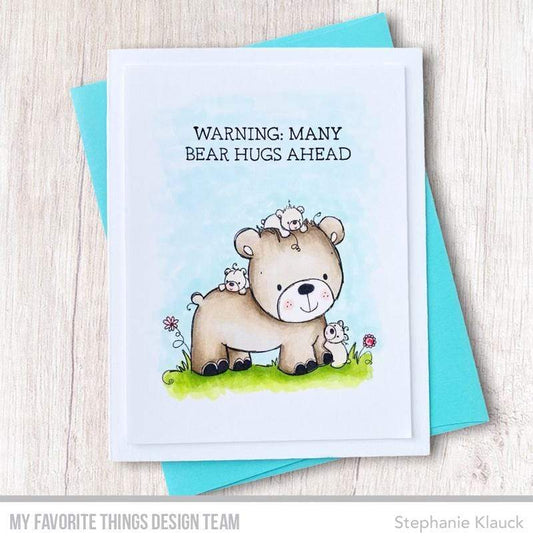 My Favorite Things - Many Bear Hugs Ahead - Clear Stamps 4x4