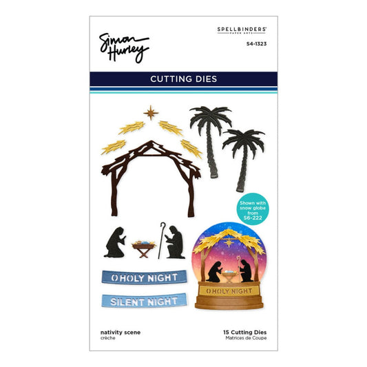 Nativity Scene Etched Dies (S4-1323)