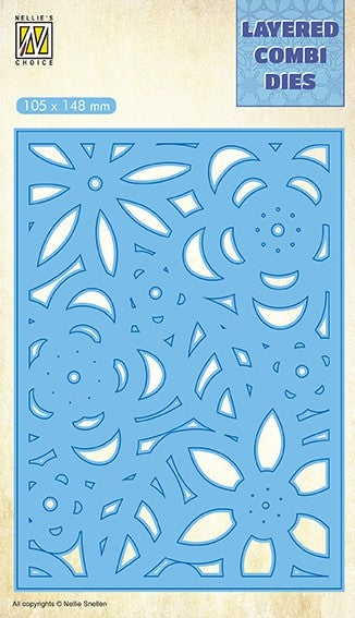 Nellies Choice - Flowers 3 Layer C - Stand alone Stanze