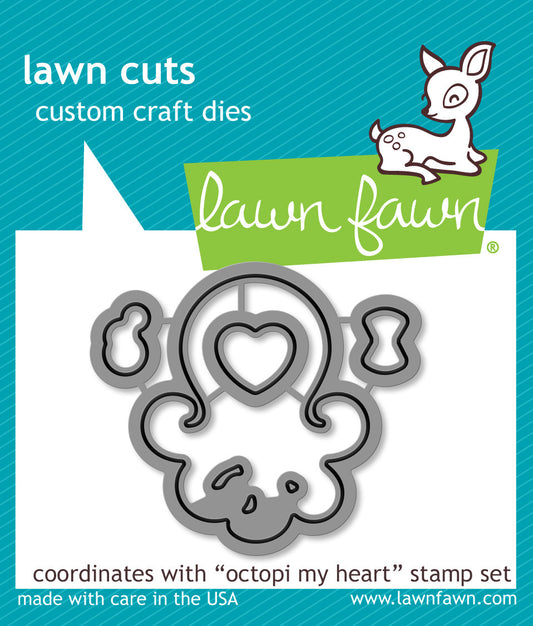 Lawn Fawn - Octopi My Heart - Cuts