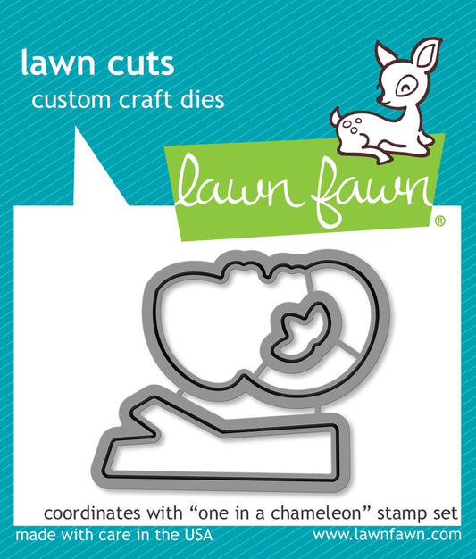 Lawn Fawn - One In A Chameleon - Stanzen