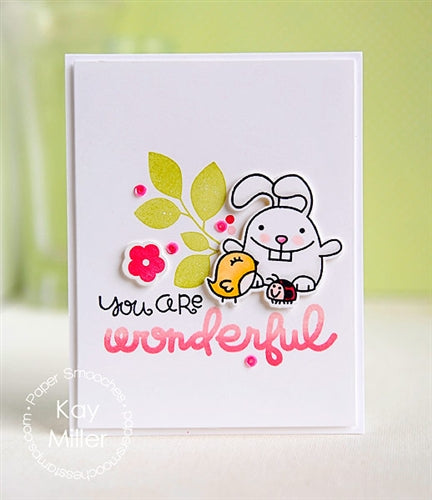 Paper Smooches 4x6" Clear Stamps - Kudos Two