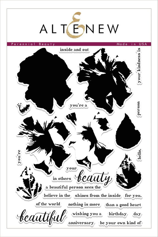 Altenew - Perennial Beauty - Clear Stamps 6x8