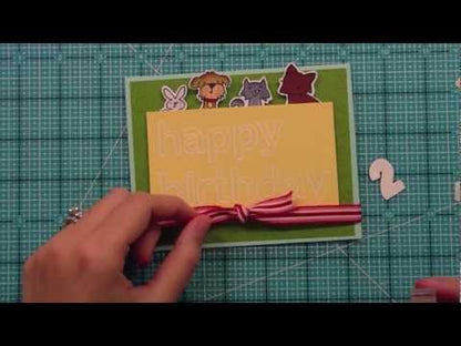 Lawn Fawn Quinns 123's Clear Stamps 3x4