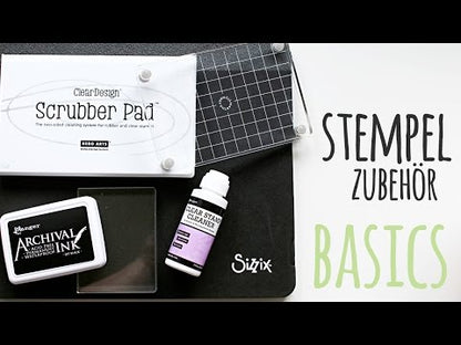 Klartext-Stempel Glückwunsch 2 Clear Stamp Set 4x6