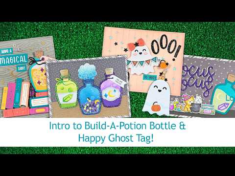 🎥 Fall Release - Samstag: Build-A-Potion Bottle & Happy Ghost Tag - Zaubertränke voller magischer Details