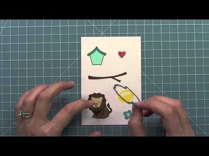 Lawn Fawn Flying By Clear Stamps 2x3