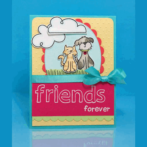 Lawn Fawn Quinns ABC's Clear Stamps 4x6