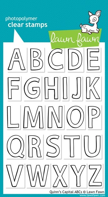 Quinn`s Capital ABC`s by Lawn Fawn