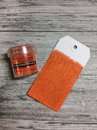 Ranger Embossing Powder Orange Tinsel