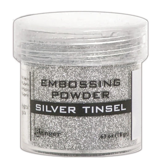 Ranger Embossing Powder Silver Tinsel 28 g in Silber