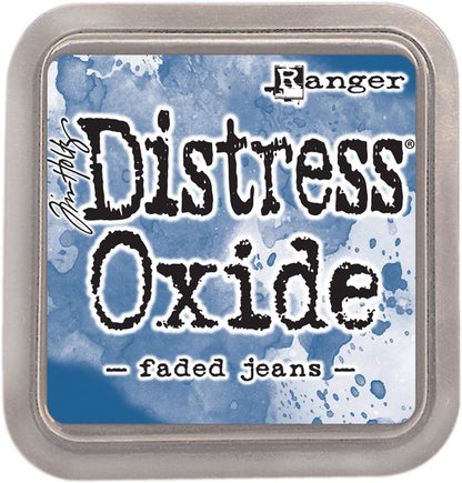Tim Holtz Distress Oxide Ink Pad Faded Jeans