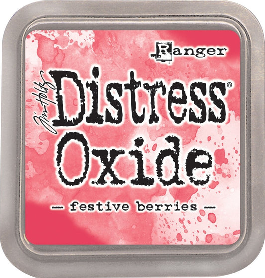 Tim Holtz Distress Oxide Ink Pad Festive Berries