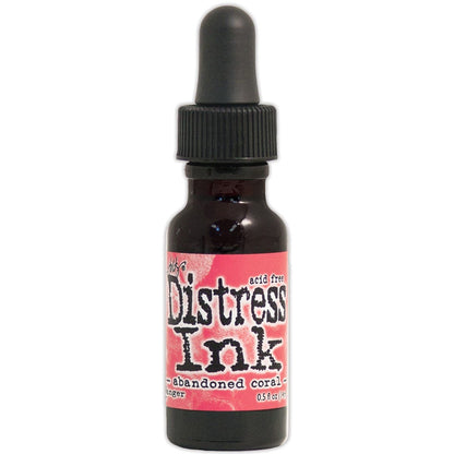 Tim Holtz Distress Ink Reinker Abandoned Coral