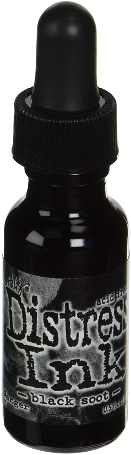 Ranger - Tim Holtz Distress Pad Reinker - Black Soot