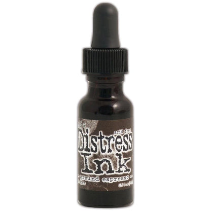 Tim Holtz Distress Ink Reinker Ground Espresso