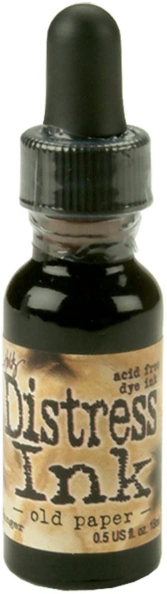 Tim Holtz Distress Ink Reinker Old Paper