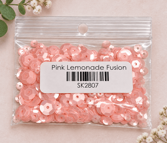 Studio Katia · Sequin Fusion Pink Lemonade
